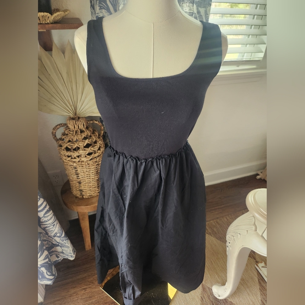 NWT A New Day Black Midi Dress - Picture 2 of 7